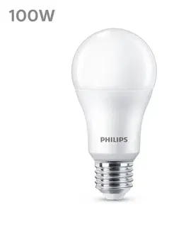 LED žárovky Philips Philips LED žárovka E27 13W 1521lm 4000K matná 2ks