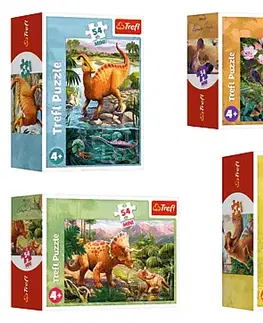 Hračky puzzle TREFL - Mini puzzle 54 dílků Dinosaurus