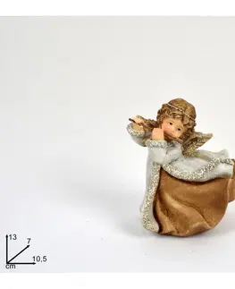 Sošky, figurky - andělé PROHOME - Anděl muzikant 13cm různé druhy
