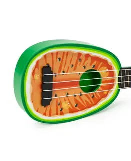 Hudební nástroje pro děti ECOTOYS Dětské ukulele Dumbo meloun