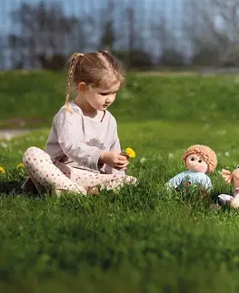 Panenky a kočárky Bigjigs Toys Látková panenka Shannon 25 cm