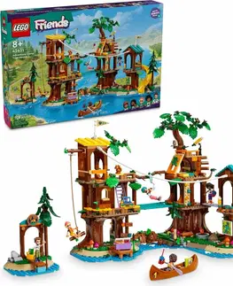 Hračky LEGO LEGO - Friends 42631 Dobrodružný tábor – dom na strome