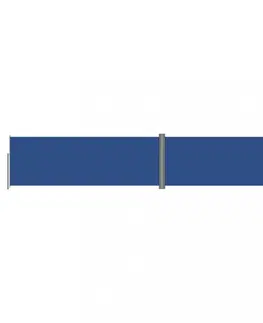 Markýzy Zatahovací boční markýza 160x1200 cm Dekorhome Modrá