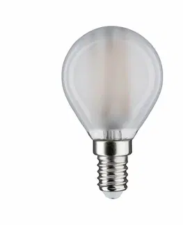 LED žárovky PAULMANN LED kapka Filament E14 230V 4,8W 4000K mat 289.17
