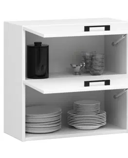 Kuchyňské dolní skříňky Ak furniture Kuchyňská skříňka Olivie W 60 cm bílá závěsná