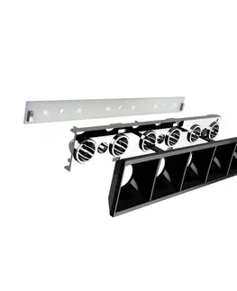Stropní svítidla LI-EX LI-EX Kancelářské LED světlo pro povrchovou montáž Vzdálené 190 cm bílé