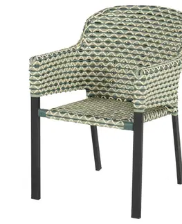 Zahradní židle a křesla Kelly zahradní jídelní židle - výplet Green Mint