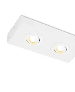 Moderní bodová svítidla BRILONER LED CTS stropní svítidlo, 27 cm, 4W, 460lm, bílé BRI 3996026