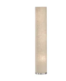 Stojací lampy FISCHER & HONSEL Stojací lampa Thor, výška 110 cm, písková/nikl