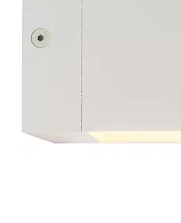 Nastenna svitidla Moderní nástěnná lampa bílá - Transfer