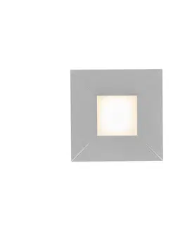 Stropní svítidla BANKAMP BANKAMP Diamond stropní světlo 17x17cm, stříbrný