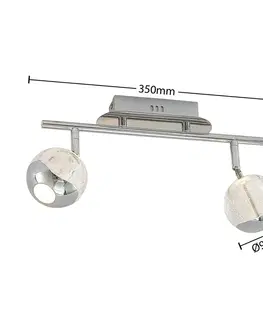 Bodová světla Lucande Lucande Kilio LED bodové osvětlení 2 zdroje chrom