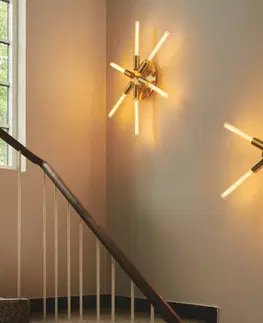 Nástěnná svítidla DESIGN BY US Nástěnné svítidlo Liberty Star, zlatá barva