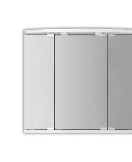 Koupelnová zrcadla JOKEY Doro LED bílá zrcadlová skříňka MDF 111913520-0110 111913520-0110