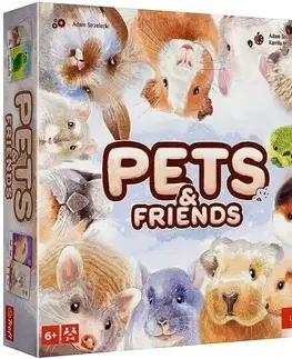 Hračky společenské hry TREFL -  Hra - Pets & Friends