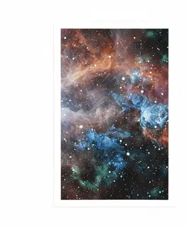 Vesmír a hvězdy Plakát nekonečná galaxie