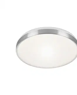 LED stropní svítidla BRILONER CCT LED stropní svítidlo, pr. 47 cm, 48 W, hliník BRILO 3430-019