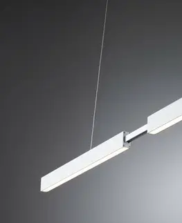 Chytré osvětlení PAULMANN LED závěsné svítidlo Smart Home Zigbee Aptare 2700K 2x18 / 1x18W bílá mat stmívatelné