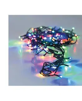 Vánoční řetězy a lamety DekorStyle Vánoční světelný LED řetěz Decor 24 m vícebarevný