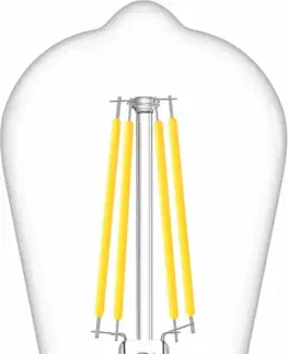 LED žárovky Philips MASTER Value LEDBulb D 5.9-60W E27 927 ST64 CLEAR GLASS