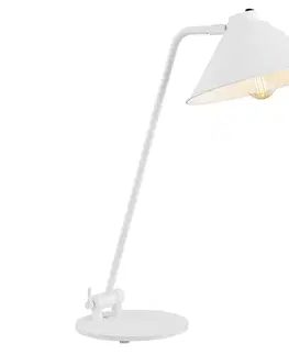 Lampy Argon Argon 4996 - Stolní lampa GABIAN 1xE27/15W/230V bílá 