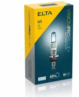 Autožárovky ELTA H1 VisionProBlue +50% 55W 12V P14,5s sada 2ks EB2488TR