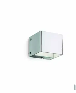 Moderní nástěnná svítidla Ideal Lux FLASH AP1 CROMO SVÍTIDLO NÁSTĚNNÉ 007380