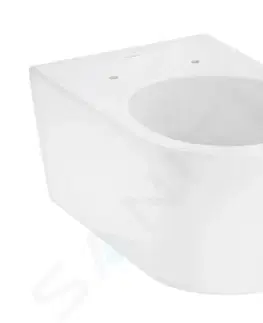 Záchody HANSGROHE EluPura S Závěsné WC, AquaHelix, HygieneEffect, bílá 62024450