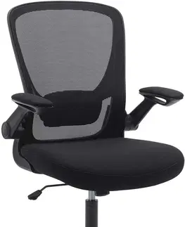 Kancelářské židle SONGMICS Kancelářská židle Ota černá