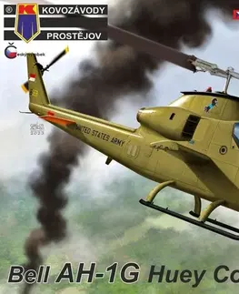 Hračky KOVOZÁVODY - Bell Ah-1G Huey Cobra "Early"