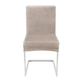 Potahy na židle Povlak na židli Steve, 68/48/48cm, Šedohnědá
