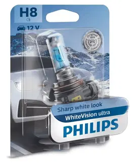 Autožárovky Philips H8 12V 35W PGJ19-1 WhiteVision Ultra 1ks 12360WVUB1