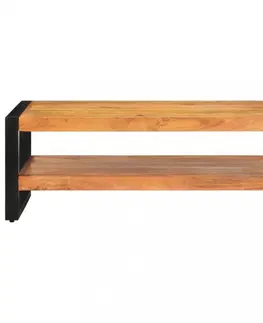 Dřevěné Konferenční stolek dřevo / kov Dekorhome Recyklované dřevo