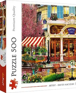 Hračky puzzle TREFL - Puzzle 500 - Kavárna