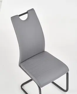 Židle HALMAR Jídelní židle Zovy šedá