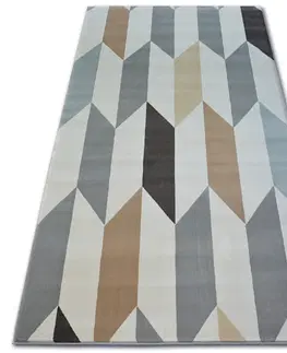 Koberce a koberečky Dywany Lusczow Kusový koberec ARGENT - W4937 diamant krémový, velikost 133x190