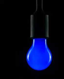LED žárovky Segula Žárovka LED, modrá, E27, 2 W, stmívatelná