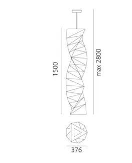 Designová závěsná svítidla Artemide IN-EI TATSUNO/OTOSHIGO S 1696010A