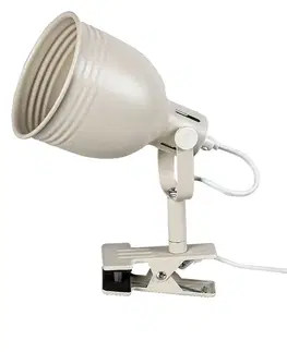 Moderní stolní lampy Rabalux stolní lampa Flint E14 1x MAX 25W béžová 3093