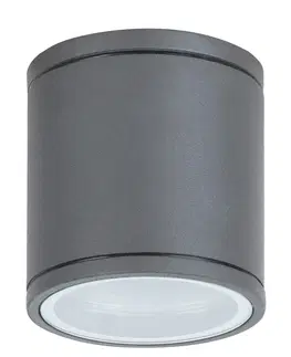 Moderní venkovní stropní svítidla Rabalux venkovní stropní svítidlo Akron GU10 1x MAX 35W antracitová IP54 8150
