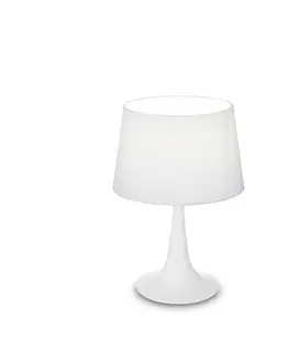 Lampy na noční stolek Ideal Lux LONDON TL1 SMALL BIANCO - 110530