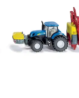 Hračky SIKU - Farmer - Traktor New Holland s rozprašovačem