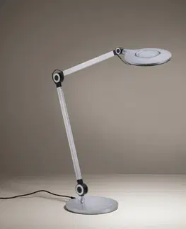Stolní lampy do kanceláře LEUCHTEN DIREKT is JUST LIGHT LED stolní lampa, bílá, CCT, stmívatelná, IP20, nastavení scén 3000-6000K