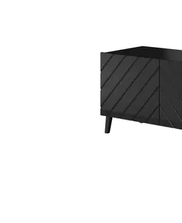 TV stolky Artcam TV stolek ABETO | 200 Barva: černá / černý lesk