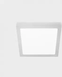 Klasická stropní svítidla KOHL LIGHTING KOHL-Lighting DISC SLIM SQ stropní svítidlo bílá 12 W 4000K DALI