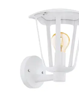 Zahradní lampy Eglo Eglo 98115 - Venkovní nástěnné svítidlo MONREALE 1xE27/60W/230V bílá IP44 