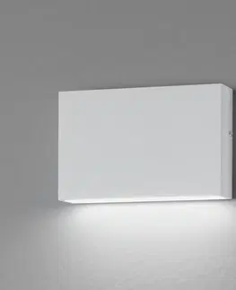 Venkovní nástěnná svítidla Egger Licht Vnitřní i venkovní -LED nástěnné světlo Flatbox