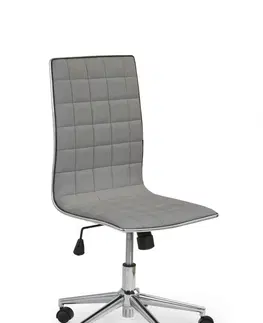 Kancelářské židle HALMAR Kancelářská židle Rolo šedá