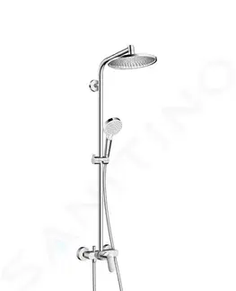 Sprchy a sprchové panely HANSGROHE Crometta Sprchový set Showerpipe S 240 s baterií, chrom 27269000