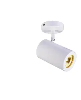 Moderní bodová svítidla SLV BIG WHITE ENOLA_B, nástěnné a stropní svítidlo, bodové svítidlo, jedna žárovka, QPAR51, bílé, max. 50 W 152011